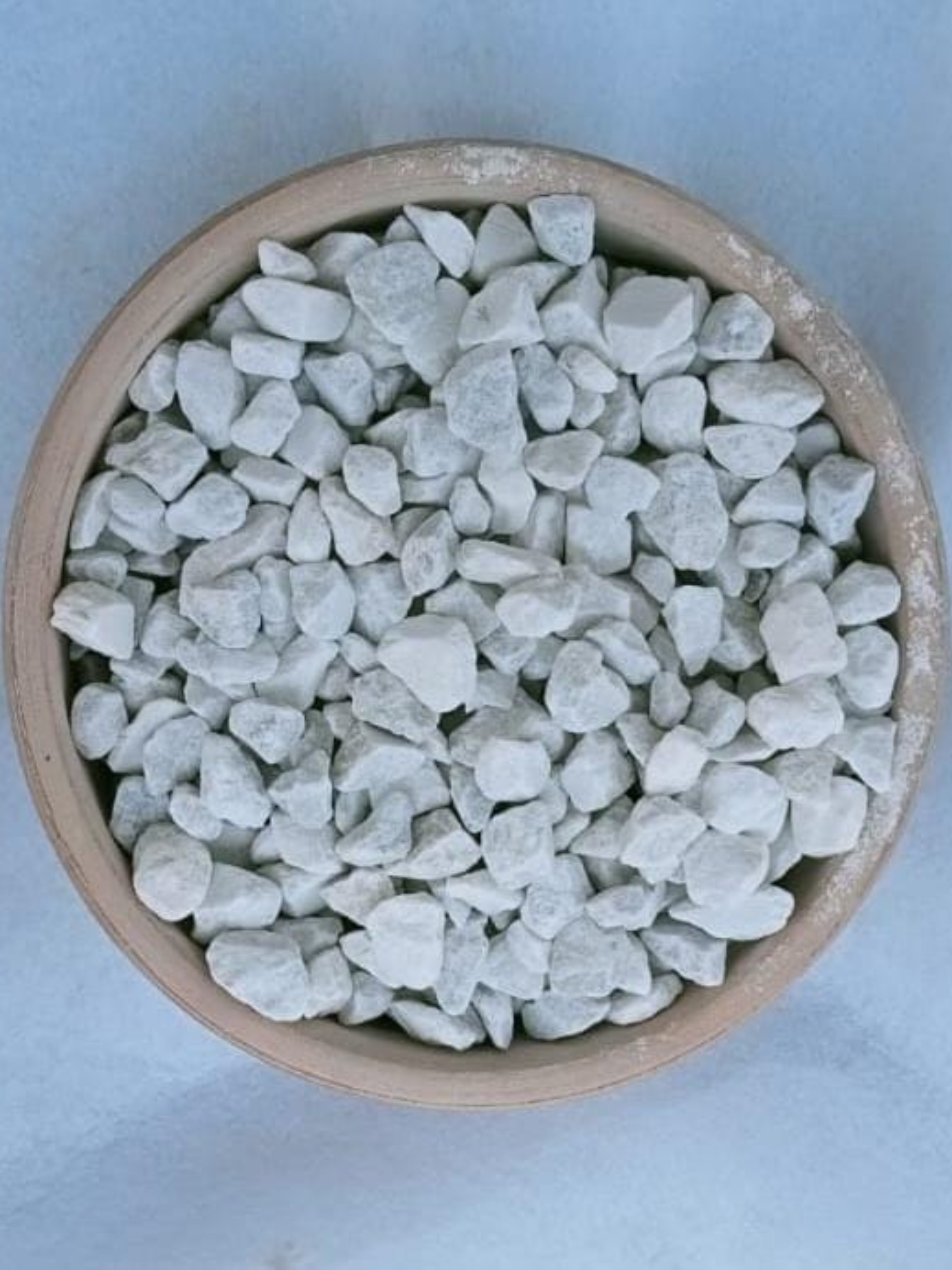 White Marble Gravel – 1.2cm Size